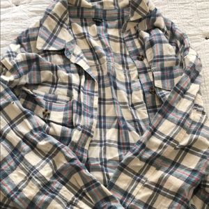 Cropped flannel